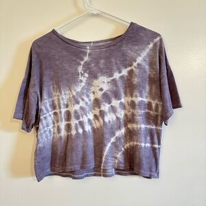 Tie-Dye Purple Women's Top